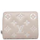 ルイヴィトン LOUIS VUITTON ポルトフォイユ ルー M14154 ブルーム ラムスキン 二つ折り財布 シルバー金具 モノグラム クッサン エンボス加工