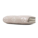 ルイヴィトン LOUIS VUITTON ポルトフォイユ ルー M14154 ブルーム ラムスキン 二つ折り財布 シルバー金具 モノグラム クッサン エンボス加工