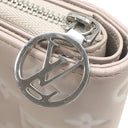 ルイヴィトン LOUIS VUITTON ポルトフォイユ ルー M14154 ブルーム ラムスキン 二つ折り財布 シルバー金具 モノグラム クッサン エンボス加工