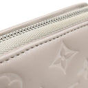 ルイヴィトン LOUIS VUITTON ポルトフォイユ ルー M14154 ブルーム ラムスキン 二つ折り財布 シルバー金具 モノグラム クッサン エンボス加工