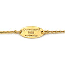 ルイヴィトン LOUIS VUITTON フラワーグラム ストラス M03246 ゴールド GP ストラス ネックレス モノグラムフラワー
