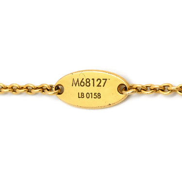 ルイヴィトン LOUIS VUITTON ブラスレ フラワーフル M68127 ゴールド GP ブレスレット LVサークル モノグラム・フラワー