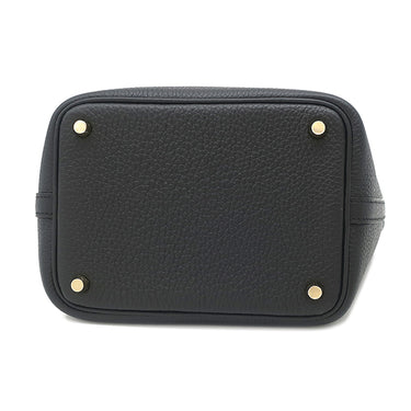 エルメス HERMES ピコタンロック 18 PM ブラック トリヨンクレマンス ハンドバッグ ゴールド金具 新品 未使用 黒 2026年製