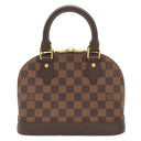 ルイヴィトン LOUIS VUITTON アルマBB N41221 ダミエエベヌ ダミエキャンバス 2WAYバッグ ゴールド金具 茶 ショルダーバッグ ハンドバッグ