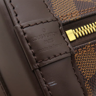 ルイヴィトン LOUIS VUITTON アルマBB N41221 ダミエエベヌ ダミエキャンバス 2WAYバッグ ゴールド金具 茶 ショルダーバッグ ハンドバッグ