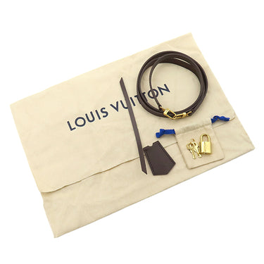 ルイヴィトン LOUIS VUITTON アルマBB N41221 ダミエエベヌ ダミエキャンバス 2WAYバッグ ゴールド金具 茶 ショルダーバッグ ハンドバッグ