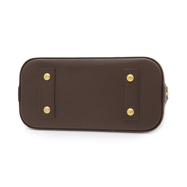 ルイヴィトン LOUIS VUITTON アルマBB N41221 ダミエエベヌ ダミエキャンバス 2WAYバッグ ゴールド金具 茶 ショルダーバッグ ハンドバッグ