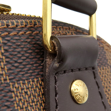 ルイヴィトン LOUIS VUITTON アルマBB N41221 ダミエエベヌ ダミエキャンバス 2WAYバッグ ゴールド金具 茶 ショルダーバッグ ハンドバッグ