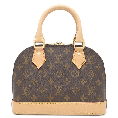 ルイヴィトン LOUIS VUITTON アルマ BB M46990 モノグラム モノグラムキャンバス 2WAYバッグ ゴールド金具 茶 ショルダー ハンドバッグ