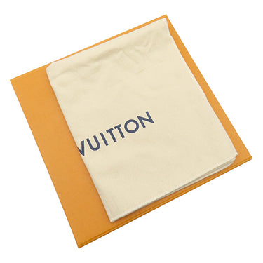ルイヴィトン LOUIS VUITTON チョーク ナノ M44628 ノワール レザー モノグラムシャドウ ショルダーバッグ マットブラック金具 黒 オレンジ クロスボディバッグ