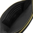 ルイヴィトン LOUIS VUITTON ポシェット ドゥーブルジップ M68568 ブラック モノグラムアンプラント ショルダーバッグ ゴールド金具 黒 クラッチ