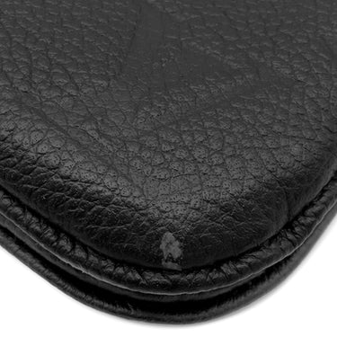 ルイヴィトン LOUIS VUITTON ポシェット ドゥーブルジップ M68568 ブラック モノグラムアンプラント ショルダーバッグ ゴールド金具 黒 クラッチ
