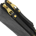 ルイヴィトン LOUIS VUITTON ポシェット ドゥーブルジップ M68568 ブラック モノグラムアンプラント ショルダーバッグ ゴールド金具 黒 クラッチ