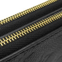 ルイヴィトン LOUIS VUITTON ポシェット ドゥーブルジップ M68568 ブラック モノグラムアンプラント ショルダーバッグ ゴールド金具 黒 クラッチ