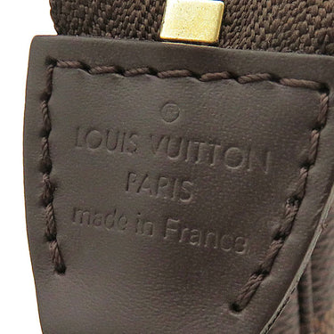 ルイヴィトン LOUIS VUITTON ミニ ポシェット アクセソワール N58009 ダミエエベヌ ダミエキャンバス アクセサリーポーチ 茶 ポーチ