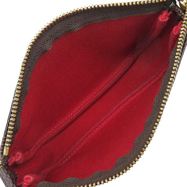ルイヴィトン LOUIS VUITTON ミニ ポシェット アクセソワール N58009 ダミエエベヌ ダミエキャンバス アクセサリーポーチ 茶 ポーチ