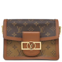 ルイヴィトン LOUIS VUITTON ドーフィーヌ MINI M45959 モノグラムリバース モノグラムキャンバス モノグラムリバースキャンバス ショルダーバッグ ゴールド金具 茶