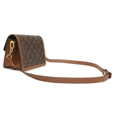 ルイヴィトン LOUIS VUITTON ドーフィーヌ MINI M45959 モノグラムリバース モノグラムキャンバス モノグラムリバースキャンバス ショルダーバッグ ゴールド金具 茶