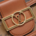 ルイヴィトン LOUIS VUITTON ドーフィーヌ MINI M45959 モノグラムリバース モノグラムキャンバス モノグラムリバースキャンバス ショルダーバッグ ゴールド金具 茶