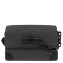 ルイヴィトン LOUIS VUITTON スティーマー ウェアラブル ウォレット M81746 モノグラムトリヨン レザー ショルダーバッグ ブラック金具 ショルダー