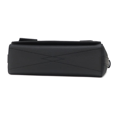 ルイヴィトン LOUIS VUITTON テイクオフ メッセンジャー M57080 ブラック グレインレザー ショルダーバッグ マットブラック金具 黒 斜め掛け