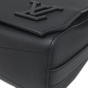 ルイヴィトン LOUIS VUITTON テイクオフ メッセンジャー M57080 ブラック グレインレザー ショルダーバッグ マットブラック金具 黒 斜め掛け