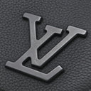ルイヴィトン LOUIS VUITTON テイクオフ メッセンジャー M57080 ブラック グレインレザー ショルダーバッグ マットブラック金具 黒 斜め掛け