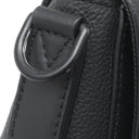 ルイヴィトン LOUIS VUITTON テイクオフ メッセンジャー M57080 ブラック グレインレザー ショルダーバッグ マットブラック金具 黒 斜め掛け