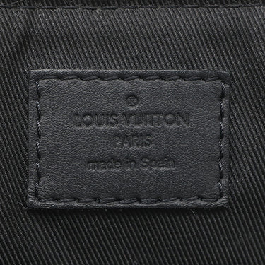 ルイヴィトン LOUIS VUITTON テイクオフ メッセンジャー M57080 ブラック グレインレザー ショルダーバッグ マットブラック金具 黒 斜め掛け