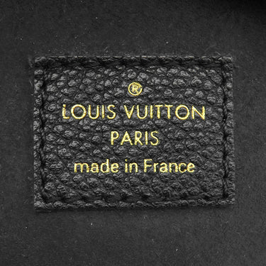 ルイヴィトン LOUIS VUITTON ナノ スピーディ M81456 ブラック×ベージュ モノグラムアンプラント バイカラーモノグラムアンプラントレザー 2WAYバッグ ゴールド金具 バイカラー