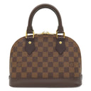ルイヴィトン LOUIS VUITTON アルマBB N40606 ダミエエベヌ ダミエキャンバス 2WAYバッグ ゴールド金具 茶 ショルダーバッグ ハンドバッグ