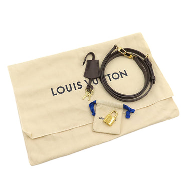 ルイヴィトン LOUIS VUITTON アルマBB N40606 ダミエエベヌ ダミエキャンバス 2WAYバッグ ゴールド金具 茶 ショルダーバッグ ハンドバッグ