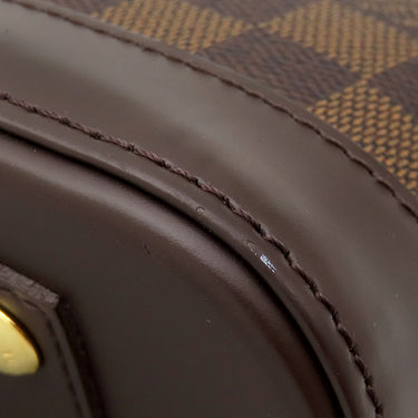 ルイヴィトン LOUIS VUITTON アルマBB N40606 ダミエエベヌ ダミエキャンバス 2WAYバッグ ゴールド金具 茶 ショルダーバッグ ハンドバッグ