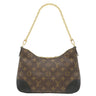 ルイヴィトン LOUIS VUITTON ブーローニュ PM M45831 ノワール モノグラムキャンバス 2WAYバッグ ゴールド金具 茶 黒 チェーンショルダー ハンドバッグ