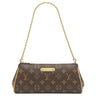 ルイヴィトン LOUIS VUITTON エヴァ M95567 モノグラム モノグラムキャンバス ショルダーバッグ ゴールド金具 茶 チェーン ショルダー ストラップ欠品
