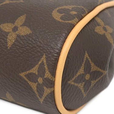 ルイヴィトン LOUIS VUITTON エヴァ M95567 モノグラム モノグラムキャンバス ショルダーバッグ ゴールド金具 茶 チェーン ショルダー ストラップ欠品