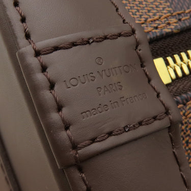 ルイヴィトン LOUIS VUITTON アルマBB N41221 ダミエエベヌ ダミエキャンバス 2WAYバッグ ゴールド金具 茶 ショルダーバッグ ハンドバッグ