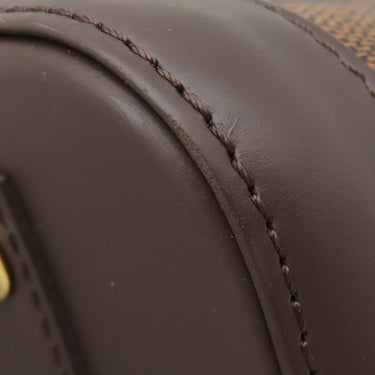 ルイヴィトン LOUIS VUITTON アルマBB N41221 ダミエエベヌ ダミエキャンバス 2WAYバッグ ゴールド金具 茶 ショルダーバッグ ハンドバッグ