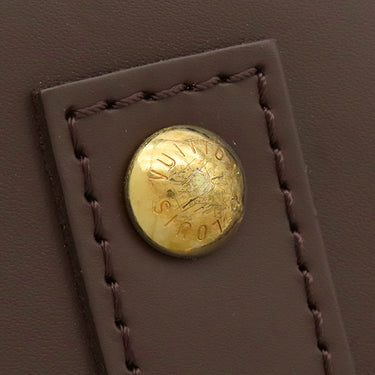 ルイヴィトン LOUIS VUITTON アルマBB N41221 ダミエエベヌ ダミエキャンバス 2WAYバッグ ゴールド金具 茶 ショルダーバッグ ハンドバッグ