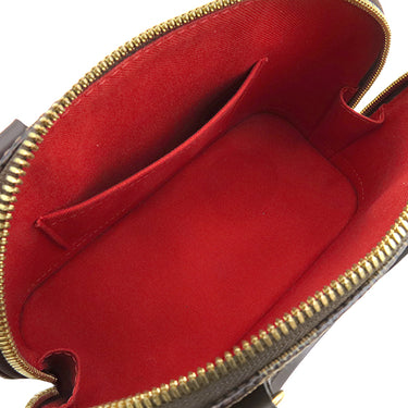 ルイヴィトン LOUIS VUITTON アルマBB N41221 ダミエエベヌ ダミエキャンバス 2WAYバッグ ゴールド金具 茶 ショルダーバッグ ハンドバッグ
