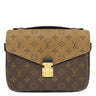 ルイヴィトン LOUIS VUITTON ポシェット メティス MM M44876 モノグラムリバース モノグラムキャンバス モノグラムリバースキャンバス 2WAYバッグ ゴールド金具 茶