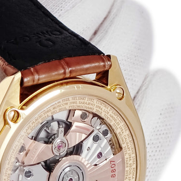 腕時計 オメガ OMEGA シーマスター オリンピック オフィシャルタイムキーパー 522.53.40.20.04.001 自動巻き メンズ K18YG無垢