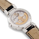 腕時計 ハリーウィンストン Harry Winston プルミエール エキセンター バイレトロ 200-UABI34W 自動巻き レディース K18WG無垢 純正ダイヤ