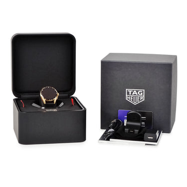 腕時計 タグホイヤー TAG Heuer コネクテッド キャリバーE4 GOLDEN BRIGHT EDITION SBR8011.BC6652 クオーツ メンズ スマートウォッチ