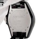 腕時計 シャネル CHANEL J12 33mm H3108 クオーツ レディース 純正ダイヤ ブラック セラミック 黒 アラビア