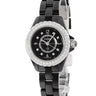 腕時計 シャネル CHANEL J12 29mm H2571 クオーツ レディース 純正ダイヤ ブラック セラミック 黒 アラビア
