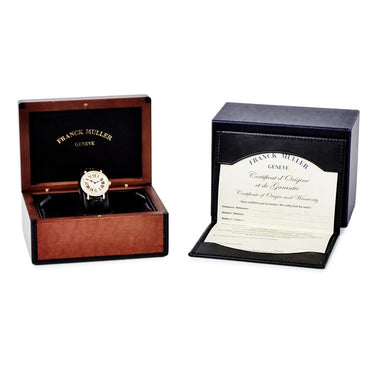 腕時計 フランクミュラー FRANCK MULLER インフィニティ ラウンド ロンド 8035QZRDCD クオーツ メンズ レディース K18PG無垢 純正ダイヤ