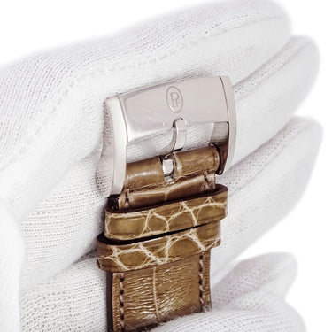 腕時計 パルミジャーニ・フルリエ PARMIGIANI FLEURIER トンダ 1950 PFC267-1262400 自動巻き メンズ K18WG無垢 純正ダイヤ アイボリー
