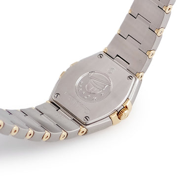 腕時計 オメガ OMEGA コンステレーション ポリッシュクォーツ 123.25.24.60.58.002 クオーツ レディース K18YG×SS 純正ダイヤ