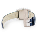 腕時計 ショパール CHOPARD ハッピースポーツ 27/6852-415 クオーツ レディース K18WG無垢 純正ダイヤ&ブラックダイヤ スクエア